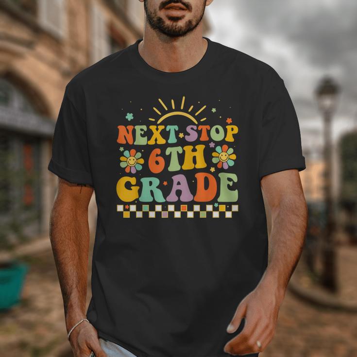 Next Stop 6th Grade Groovy Retro Sixth Grade Back To School Unisex T-Shirt Next Stop 6th Grade Groovy Retro Sixth Grade Back To School Unisex T-Shirt