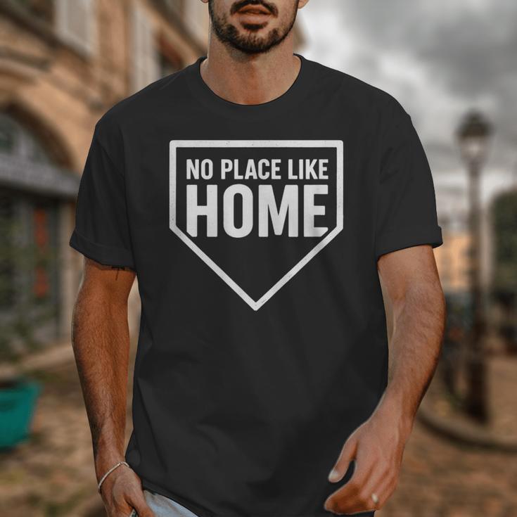 No Place Like Home Baseball Home Plate Unisex T-Shirt