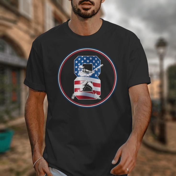Number 8 Years Baseball 8TH Birthday Unisex T-Shirt Number 8 Years Baseball 8TH Birthday Unisex T-Shirt