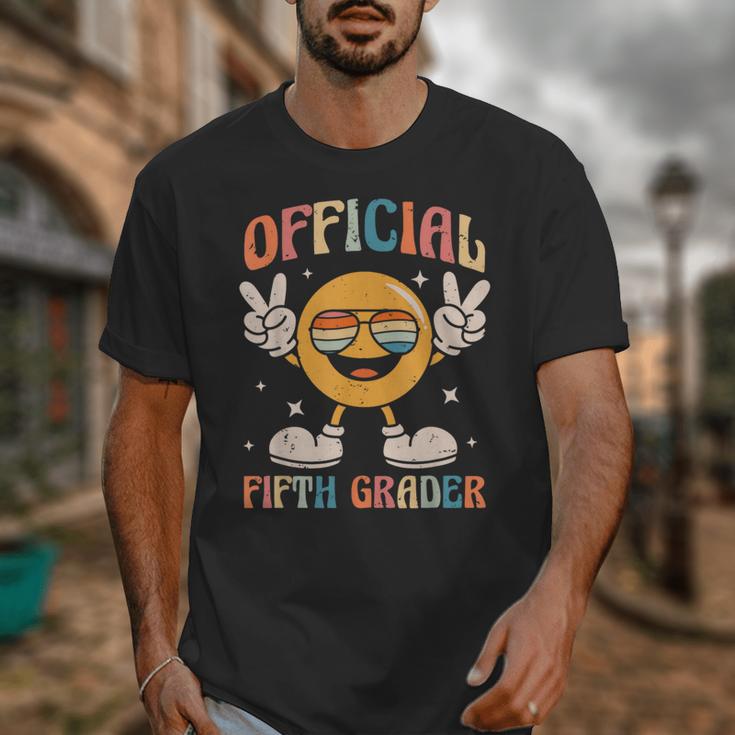 Official Fifth Grader 5th Grade Retro Back To School Kids Unisex T-Shirt Official Fifth Grader 5th Grade Retro Back To School Kids Unisex T-Shirt