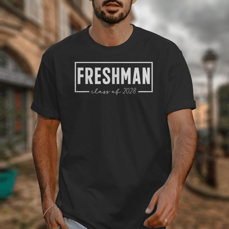 Official Freshman Class Of 2028 High School Back To School Unisex T-Shirt