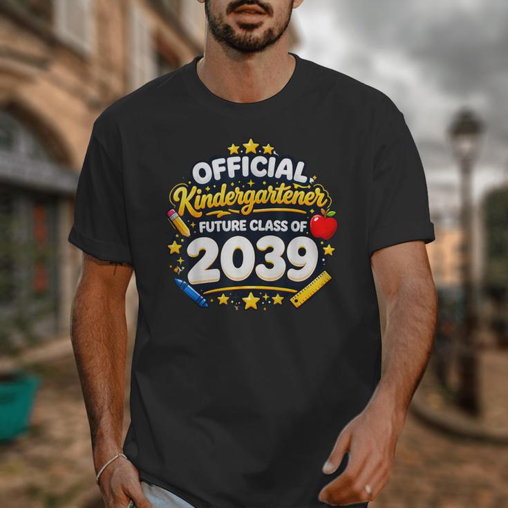 Official Kindergartener Future Class Of 2039 Back To School Unisex T-Shirt