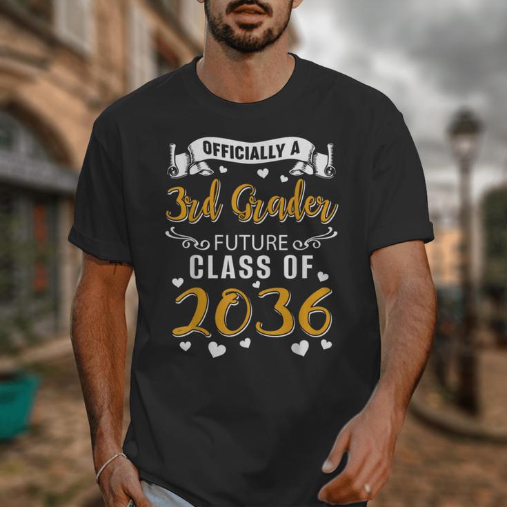Officially a 3rd Grader Future Class Of 2036 Back To School Unisex T-Shirt Officially a 3rd Grader Future Class Of 2036 Back To School Unisex T-Shirt