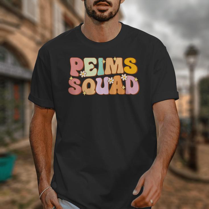 PEIMS Squad Groovy Back To School Women Appreciation Unisex T-Shirt PEIMS Squad Groovy Back To School Women Appreciation Unisex T-Shirt