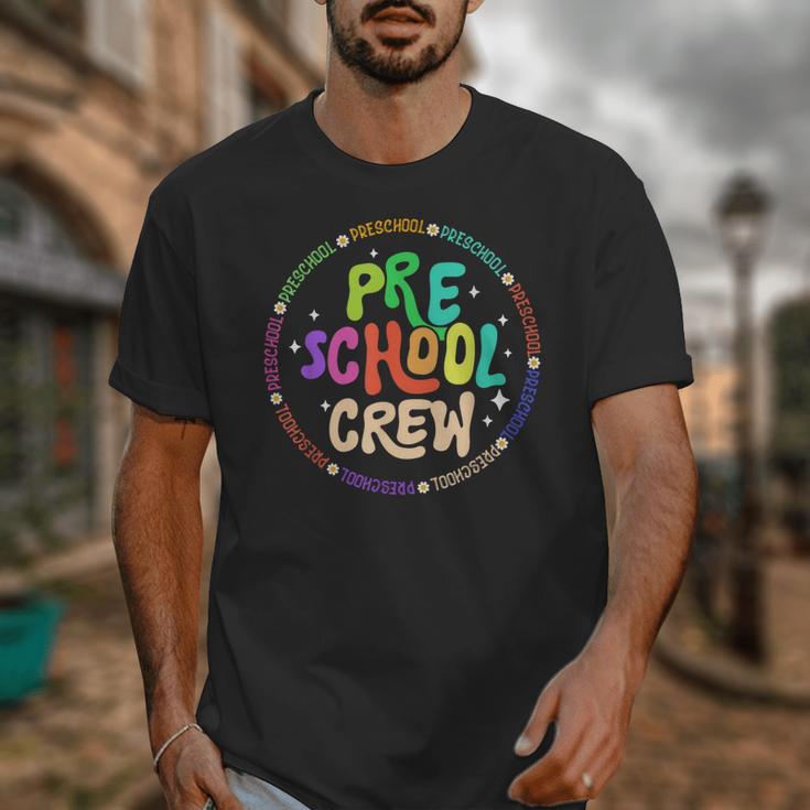 Preschool Crew Team Back To School First Day Of School Unisex T-Shirt