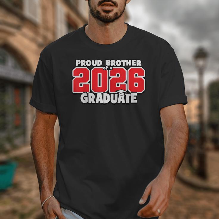 Proud Brother Of 2026 Graduate Matching Back To School R Unisex T-Shirt Proud Brother Of 2026 Graduate Matching Back To School R Unisex T-Shirt