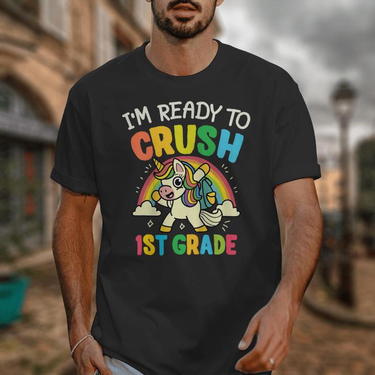 Ready For 1st Grade Unicorn First Day Back To School Student Unisex T-Shirt Ready For 1st Grade Unicorn First Day Back To School Student Unisex T-Shirt