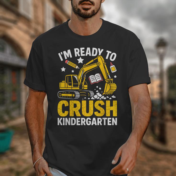 Im Ready To Crush Kindergarten Boys Back To School Unisex T-Shirt Im Ready To Crush Kindergarten Boys Back To School Unisex T-Shirt