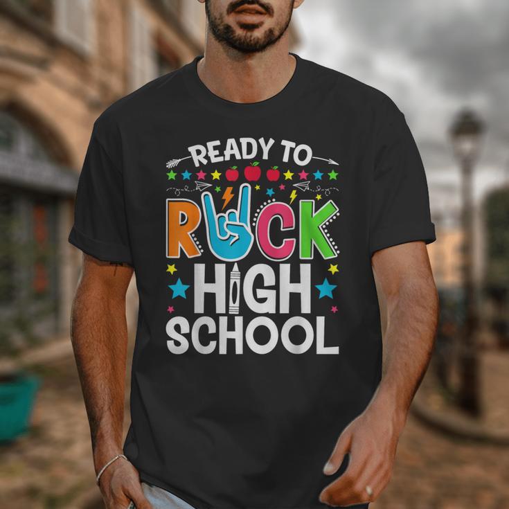 Ready To Rock High School First Day Back To School Unisex T-Shirt Ready To Rock High School First Day Back To School Unisex T-Shirt