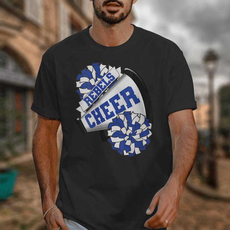 Rebels Cheer Back To School Cheerleading Spirit B Unisex T-Shirt Rebels Cheer Back To School Cheerleading Spirit B Unisex T-Shirt