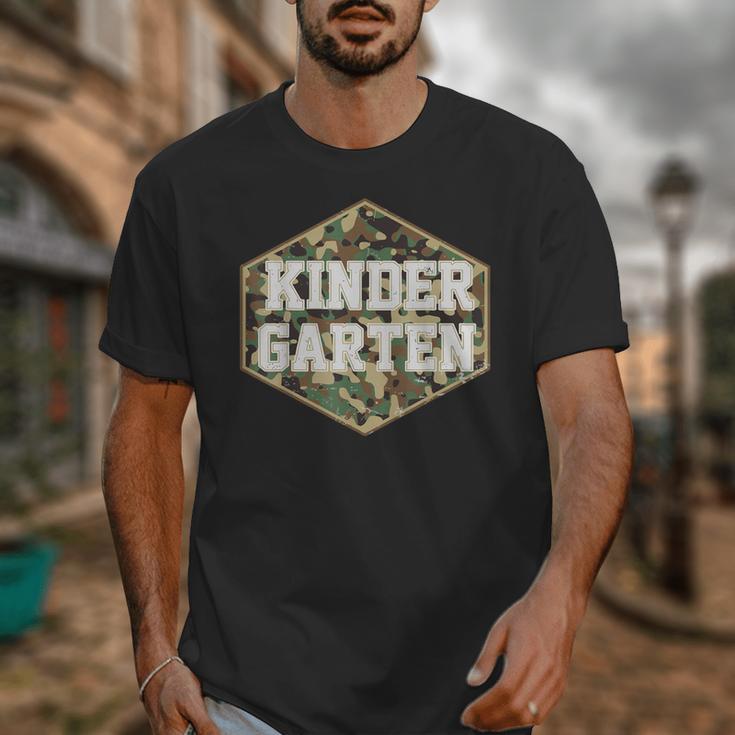 Retro Back To School Boys Old Camo Kindergarten Unisex T-Shirt Retro Back To School Boys Old Camo Kindergarten Unisex T-Shirt