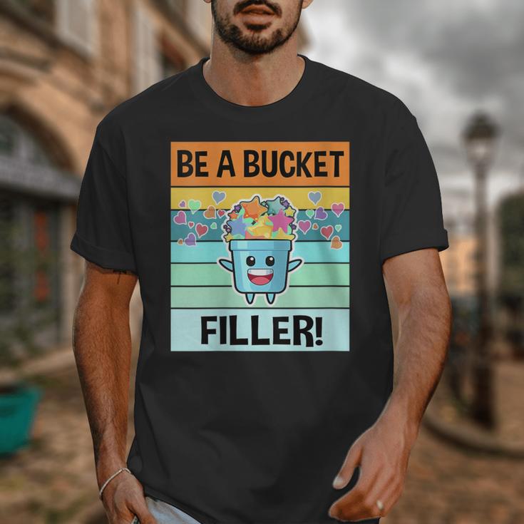 Retro Be A Bucket Filler Shirt Back To School Shirt Unisex T-Shirt Retro Be A Bucket Filler Shirt Back To School Shirt Unisex T-Shirt