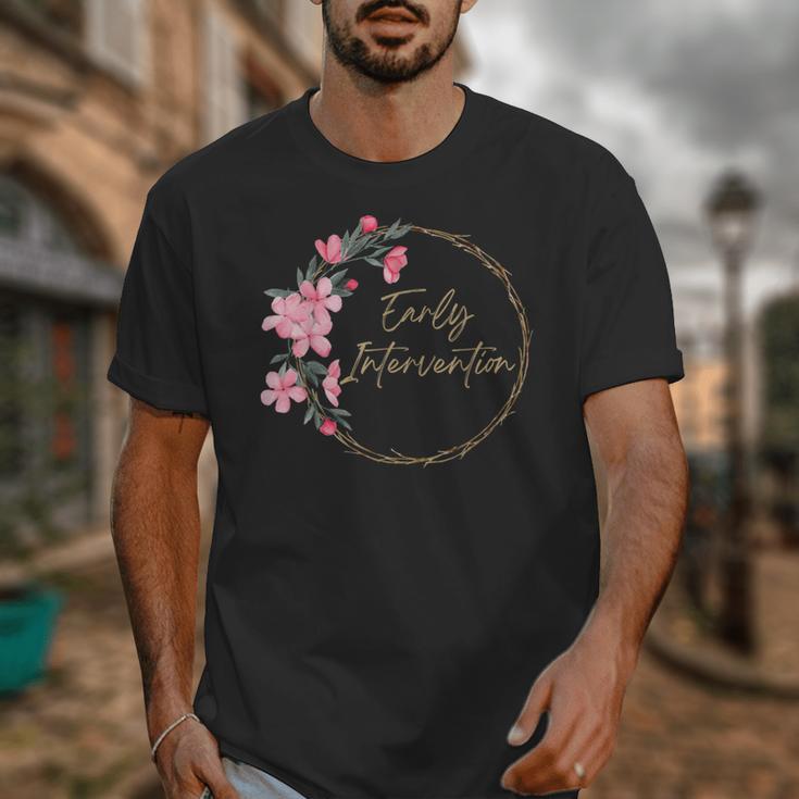 Retro Floral Early Intervention Specialist Back To School Unisex T-Shirt Retro Floral Early Intervention Specialist Back To School Unisex T-Shirt