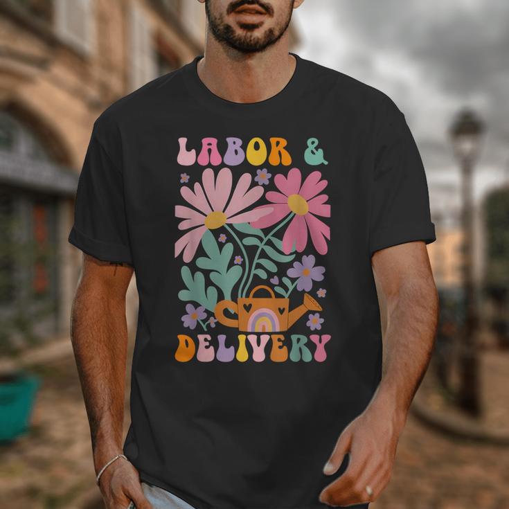 Retro Labor And Delivery Nurse Back To School Men Women Unisex T-Shirt Retro Labor And Delivery Nurse Back To School Men Women Unisex T-Shirt