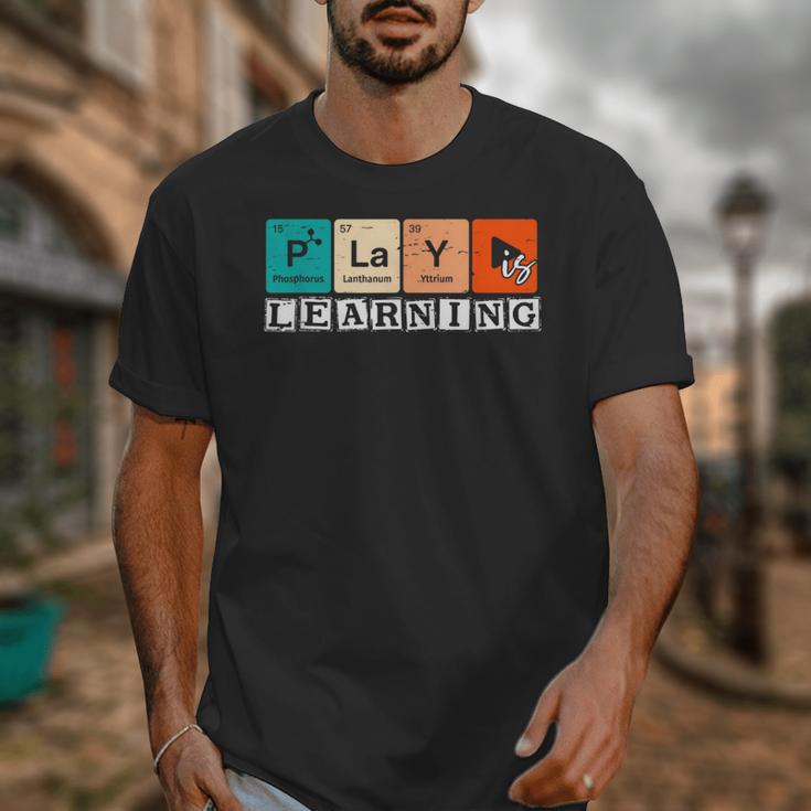 Retro Play Is Learning Back To School First Day Of School Unisex T-Shirt Retro Play Is Learning Back To School First Day Of School Unisex T-Shirt
