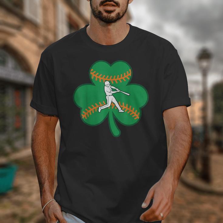 Retro Shamrock Baseball St Patricks Day Men Women Boys Girls Unisex T-Shirt Retro Shamrock Baseball St Patricks Day Men Women Boys Girls Unisex T-Shirt