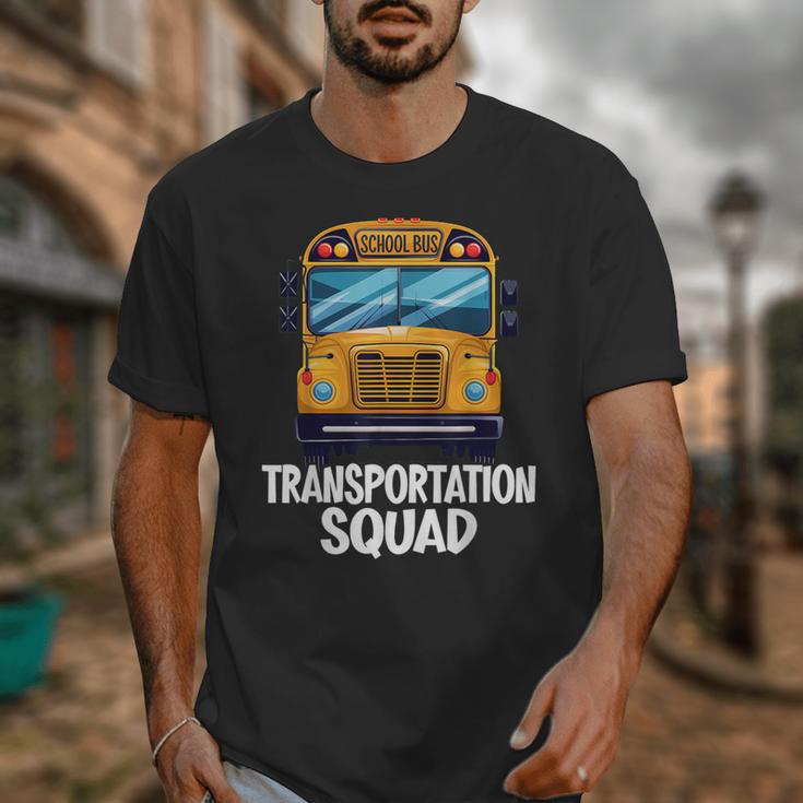 School Bus Driver Back To School Transportation Squad Unisex T-Shirt School Bus Driver Back To School Transportation Squad Unisex T-Shirt