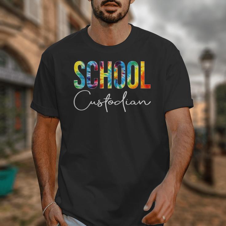 School Custodian Tie Dye Back To School For Women For Work Unisex T-Shirt School Custodian Tie Dye Back To School For Women For Work Unisex T-Shirt