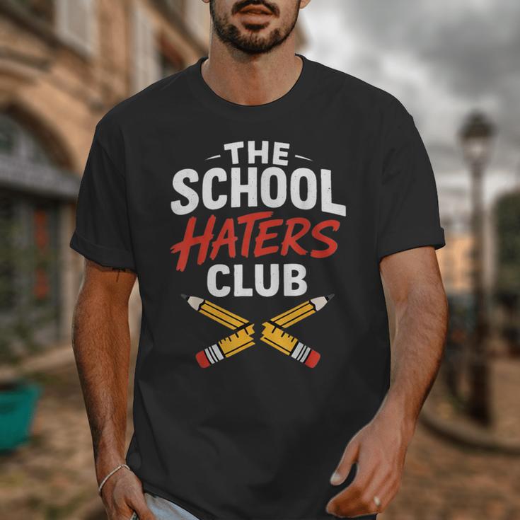 The School Haters Club Student Back To Schools Merch Unisex T-Shirt The School Haters Club Student Back To Schools Merch Unisex T-Shirt