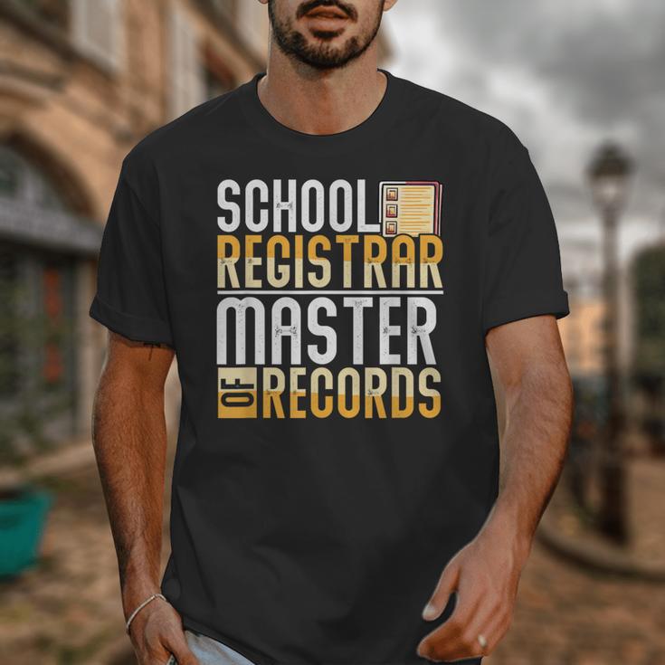School Registrar Appreciation Back To School Registrar Unisex T-Shirt
