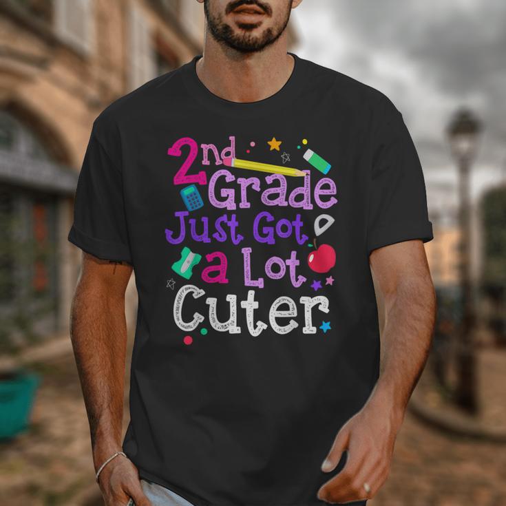 Second Grade Just Got Cuter Cute 2nd Grade Back To School Unisex T-Shirt Second Grade Just Got Cuter Cute 2nd Grade Back To School Unisex T-Shirt