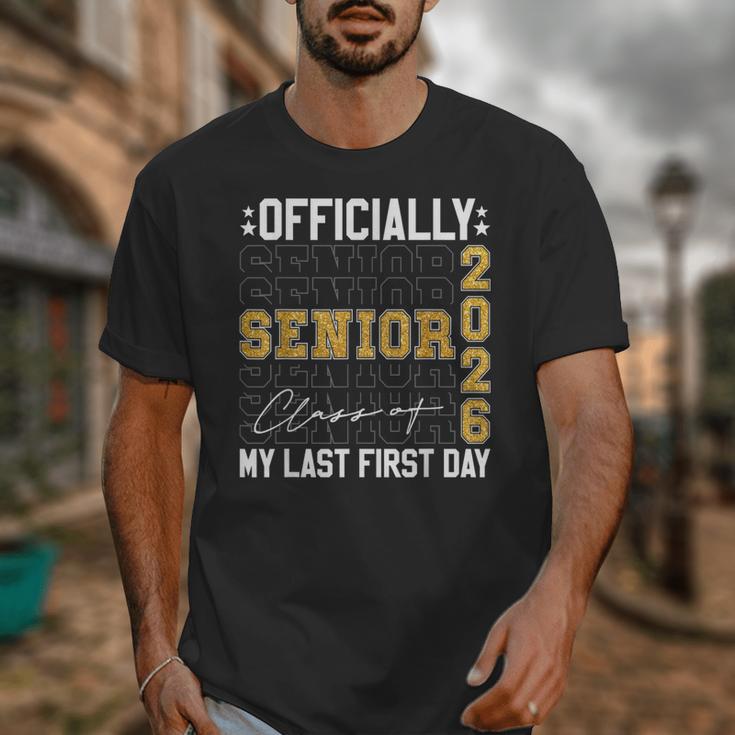 Senior Class Of 2026 Back To School Last First Day Of School Unisex T-Shirt Senior Class Of 2026 Back To School Last First Day Of School Unisex T-Shirt