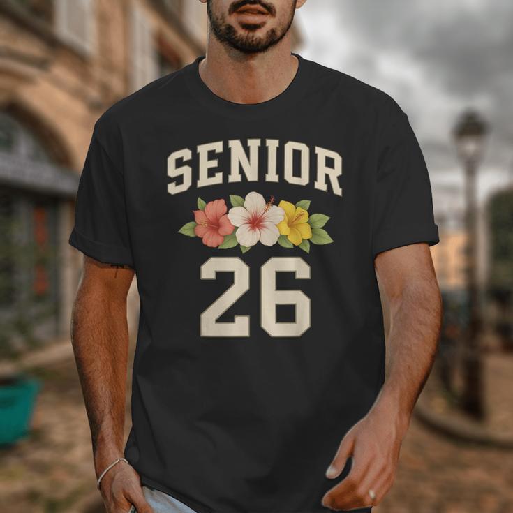 Senior Class Of 2026 Hibiscus Floral Girls Back To School Unisex T-Shirt Senior Class Of 2026 Hibiscus Floral Girls Back To School Unisex T-Shirt