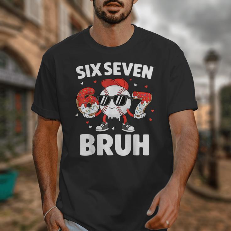 Six Seven Bruh Valentines Baseball Kids 67 Valentine Boys Unisex T-Shirt Six Seven Bruh Valentines Baseball Kids 67 Valentine Boys Unisex T-Shirt