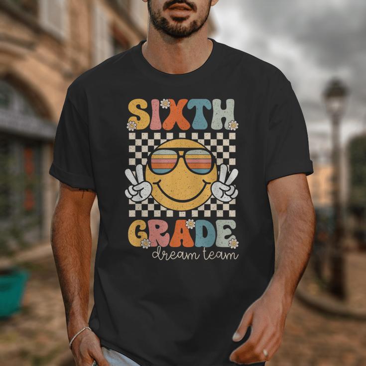 Sixth Grade Dream Team Smile Retro Back To School 6th Grade Unisex T-Shirt Sixth Grade Dream Team Smile Retro Back To School 6th Grade Unisex T-Shirt
