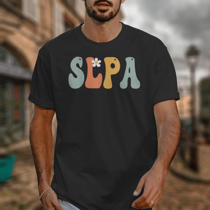 SLPA Groovy Women Appreciation Day Hello Back To School Unisex T-Shirt SLPA Groovy Women Appreciation Day Hello Back To School Unisex T-Shirt