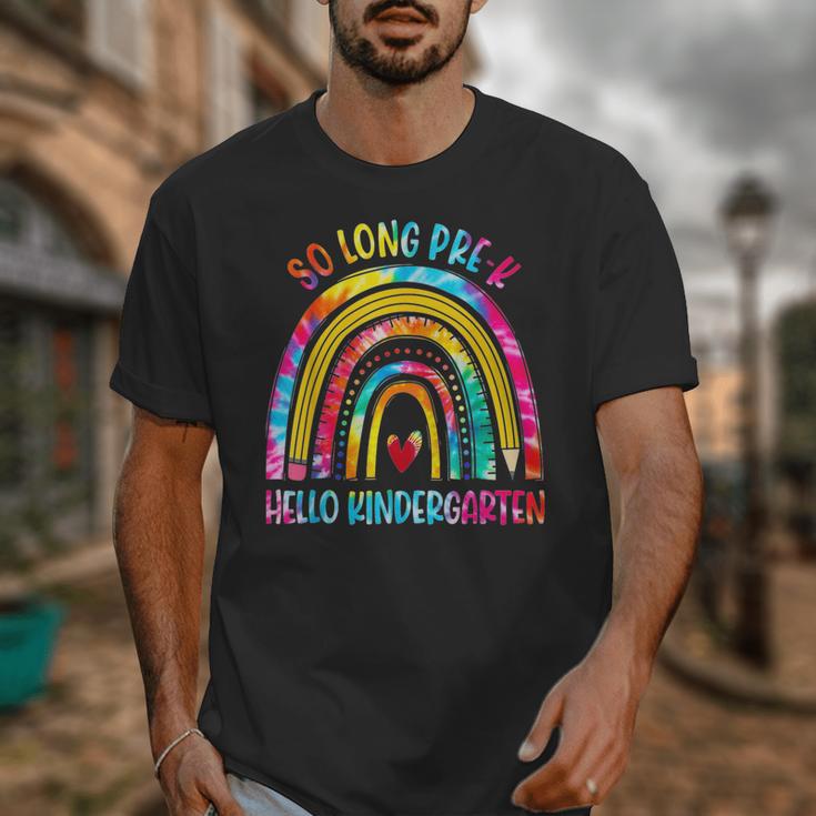 So Long Pre-K Hello Kindergarten Rainbow Back To School Unisex T-Shirt