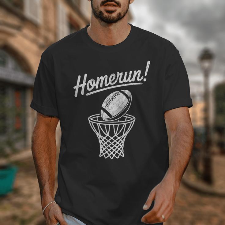 Sports Homerun Football Basketball Baseball Joke Tee Unisex T-Shirt