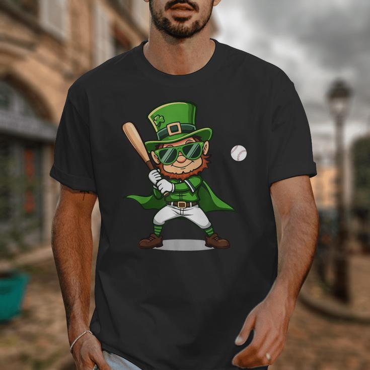 St Patrick’s Day Leprechaun Baseball Irish Graphic Unisex T-Shirt