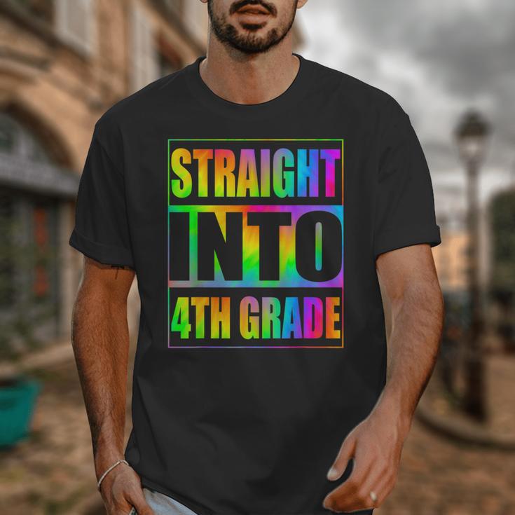 Straight Into 4th Grade Fourth Grade Back To School Unisex T-Shirt