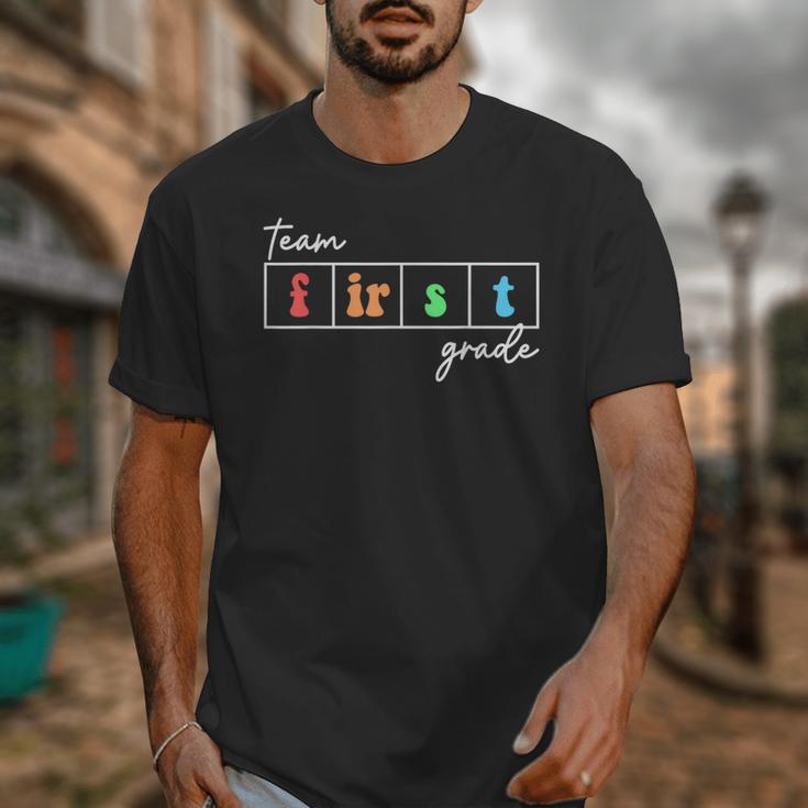 Team First Grade Back To School First Day Of 1st Grade Cute Unisex T-Shirt Team First Grade Back To School First Day Of 1st Grade Cute Unisex T-Shirt