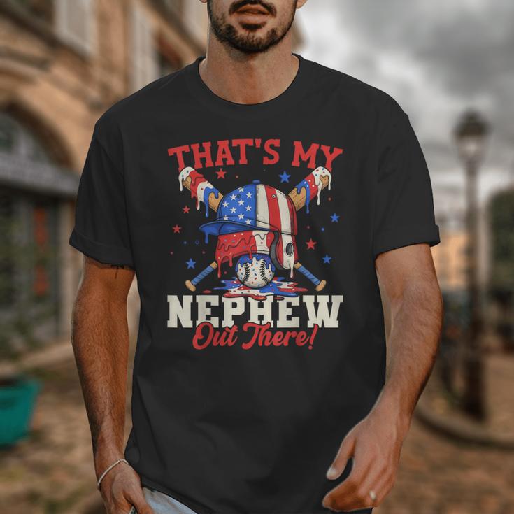 That's My Nephew Out There Baseball Cream Drip Crossed Bat Unisex T-Shirt That's My Nephew Out There Baseball Cream Drip Crossed Bat Unisex T-Shirt