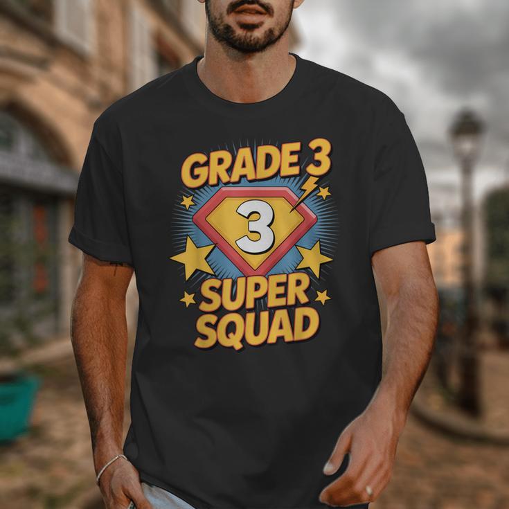 Third Grade Superhero Squad 3rd Year Kids Back To School Unisex T-Shirt Third Grade Superhero Squad 3rd Year Kids Back To School Unisex T-Shirt