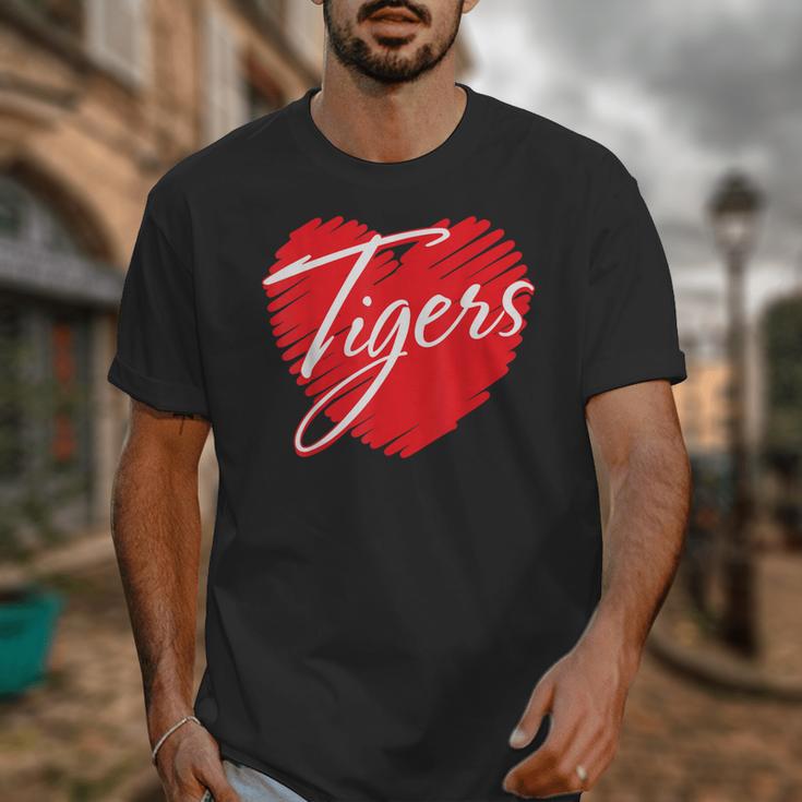 Tigers Heart Back To School Spirit R Unisex T-Shirt Tigers Heart Back To School Spirit R Unisex T-Shirt