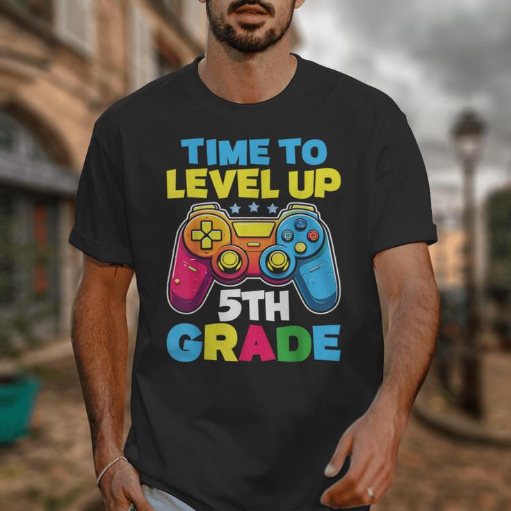 Time To Level Up 5th Grade Video Gamer Kids Back To School Unisex T-Shirt