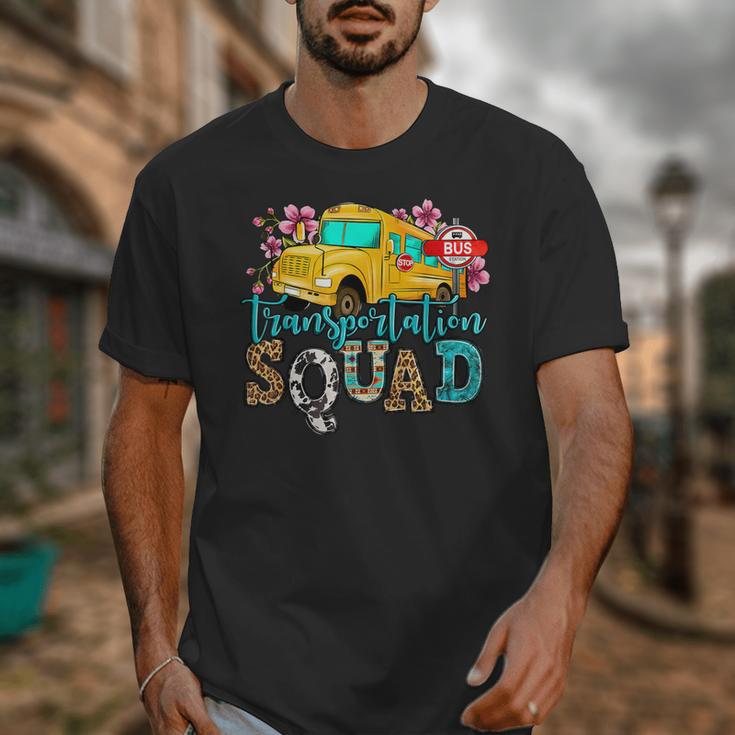 Transportation Squad Bus Driver School Bus Back To School Unisex T-Shirt Transportation Squad Bus Driver School Bus Back To School Unisex T-Shirt