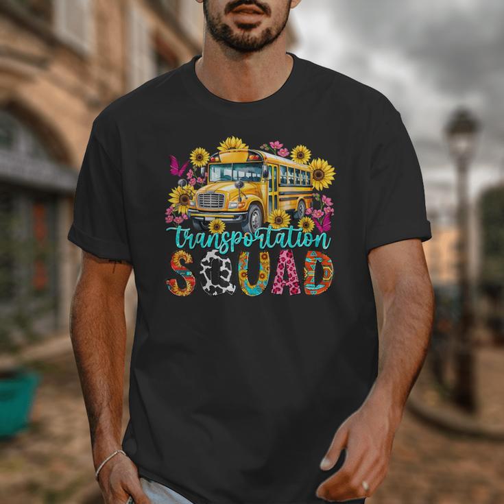Transportation Squad Driving Bus Driver Back To School Women Unisex T-Shirt