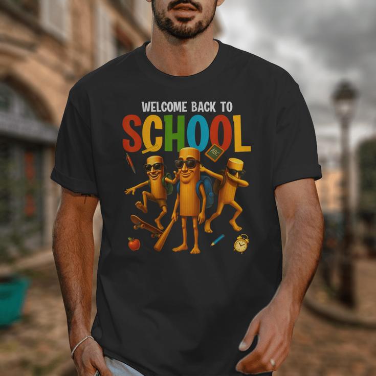 Tung Tung Tung Sahur Back To School Italian Brainrot Meme Unisex T-Shirt Tung Tung Tung Sahur Back To School Italian Brainrot Meme Unisex T-Shirt