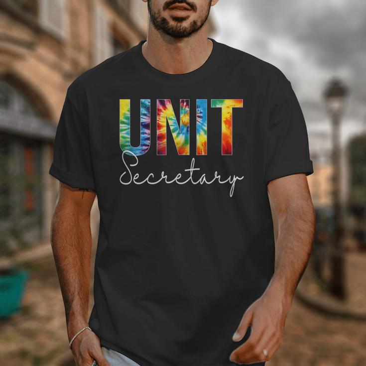 Unit Secretary Women Tie Dye Back To School Appreciation Day Unisex T-Shirt Unit Secretary Women Tie Dye Back To School Appreciation Day Unisex T-Shirt