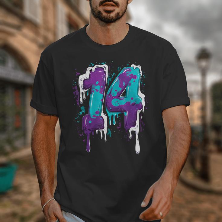 Vintage Baseball 14 Number Unisex T-Shirt Vintage Baseball 14 Number Unisex T-Shirt