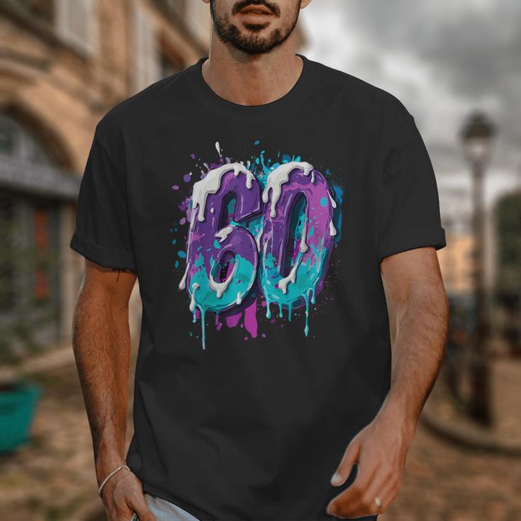 Vintage Baseball 60 Number Unisex T-Shirt Vintage Baseball 60 Number Unisex T-Shirt