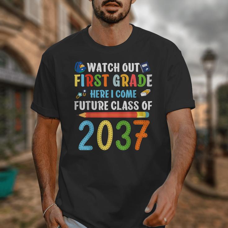 Watch Out First Grade Here I Come Shirts Back To School Unisex T-Shirt