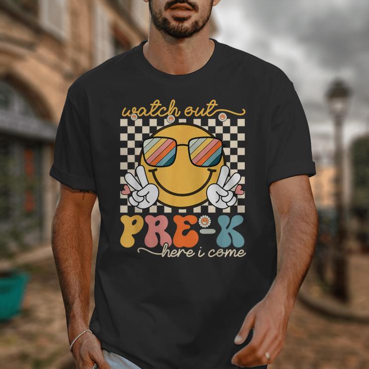 Watch Out Pre-K Grade Here I Come Back To School Pre-K Smile Unisex T-Shirt Watch Out Pre-K Grade Here I Come Back To School Pre-K Smile Unisex T-Shirt