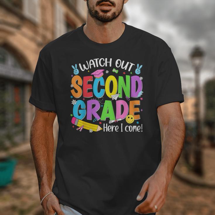 Watch Out Second Grade Here I Come Back To School 2nd Grade Unisex T-Shirt Watch Out Second Grade Here I Come Back To School 2nd Grade Unisex T-Shirt