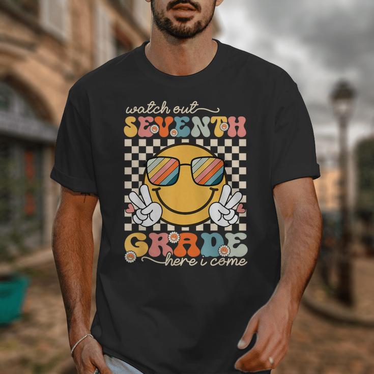Watch Out Seventh Grade Here I Come Back To School 7th Grade Unisex T-Shirt Watch Out Seventh Grade Here I Come Back To School 7th Grade Unisex T-Shirt