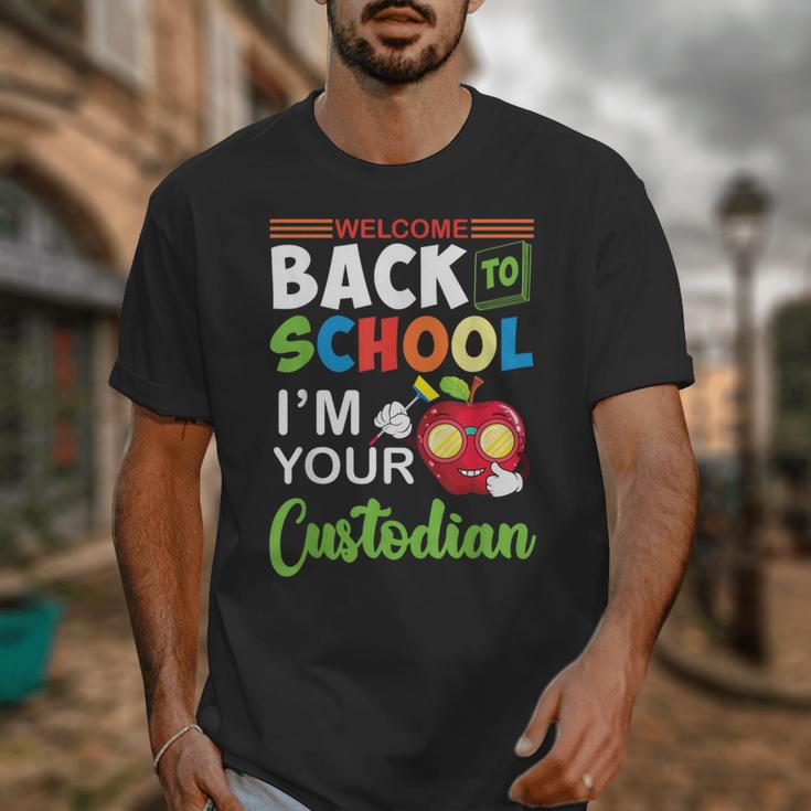 Welcome Back To School Students I'm Your Custodian Proud Unisex T-Shirt Welcome Back To School Students I'm Your Custodian Proud Unisex T-Shirt
